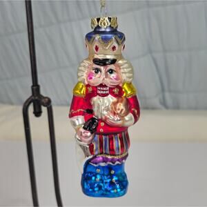 Vintage Blown Glass Nutcracker Christmas Ornament Smithsonian Institute